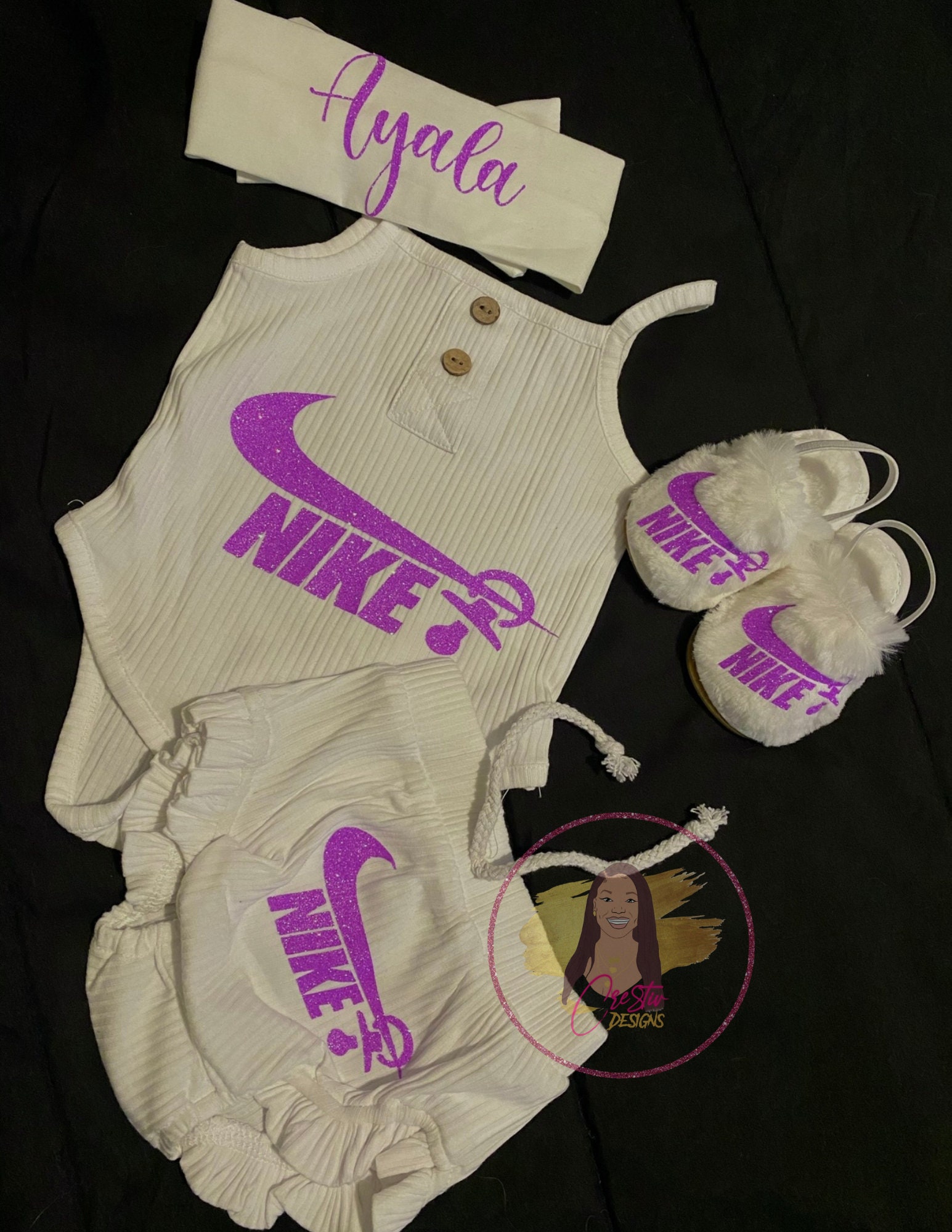 Nike Baby Girl Clothes Etsy UK