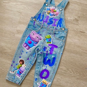Home Geïnspireerde overalls | Op maat gemaakte thuisoverall | Verjaardagsoverall | Aangepaste verjaardagsoutfit