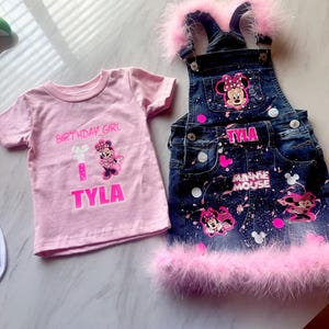 Mouse Overalls Skirt | Custom Mouse Outfit | Custom Birthday Outfit