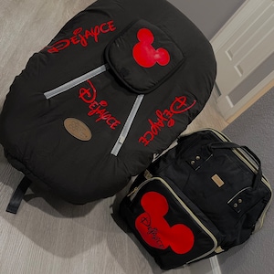 Personalized minnie best sale mouse diaper bag