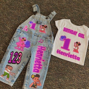 Gracie Outfit | Character Outfit | Custom Overalls | Custom Birthday Outfit