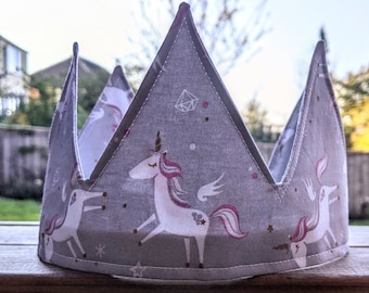 unicorn birthday crown for girls, dress up clothes for kids, unicorn gifts for little girls, unicorn cake smash outfit accessories, toddler