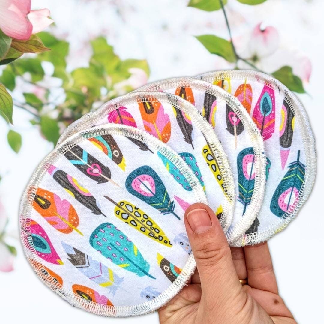 Reusable Breast Pads Eco Friendly Nursing Washable Zorb & Etsy