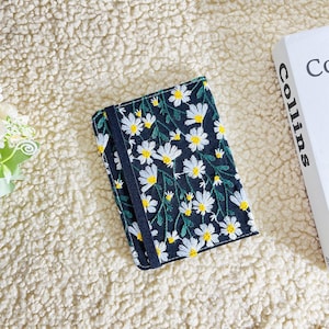 Étui pour Kindle avec marguerites blanches brodées en tissu noir,Kindle 6 pouces 2024,Kindle Paperwhite 12e génération,Paperwhite 11e génération,Kindle Colorsoft,étuis Kobo