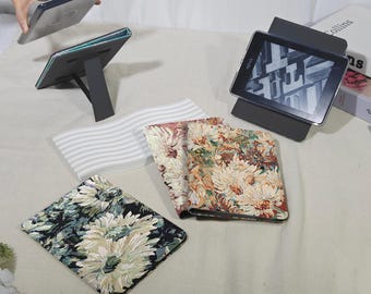 Embroidered Fabric Magnetic E-book Case,Detachable Rotating Cover,Kobo Libra Colour,Tolino Vision 6,Boox Go Color 7,Nook Glowlight 4E Case
