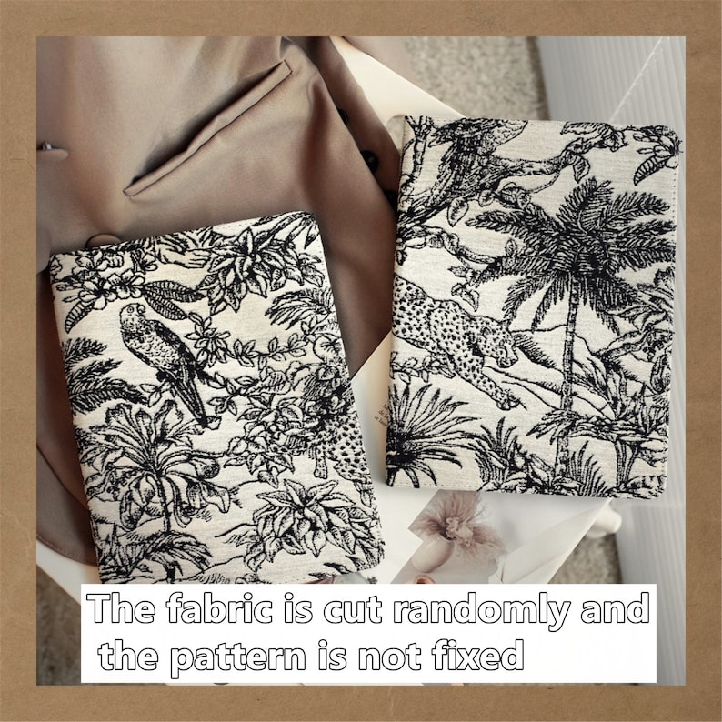 Retro French embroidery fabric iPad case,new iPad 10 10.9 2022 iPad Air 5 2022 iPad Pro 12.9'' 2021 Pro 11 2022 iPad mini6 case,iPad cover image 8