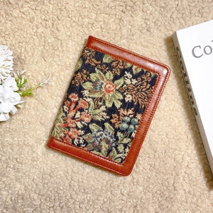 Retro embroidery flower fabric Kindle case, New Kindle 2022 Kindle Paperwhite 11th Gen case,Paperwhite 10th Gen,Kindle Oasis 10th Gen case