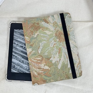 Étui pour Kindle en tissu pour peinture à l'huile avec broderie française rétro, Kindle 12e génération 6 pouces, Kindle Paperwhite 12e génération, Paperwhite 11e génération, Kindle Colorsoft