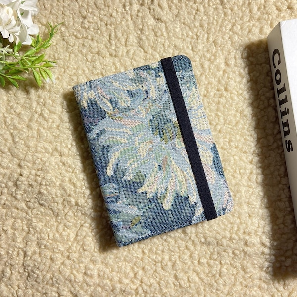 Funda para Kindle con bordado de blues francés retro, nuevo Kindle 2024, Kindle Paperwhite de 12.ª generación, Kindle Colorsoft, funda para Kobo