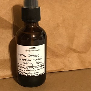 Stimmungsspray, Intentionsspray, Raumenergiereiniger| Kleine Charge manifestiert mit infundierten und ätherischen Ölen. Handgefertigt in Portland, OR