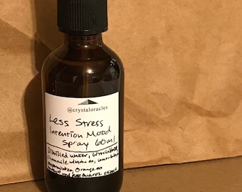 Mood Spray, Intention Spray, Room Energy Cleanser|Small Batch Manifested with infused and essential oils. Hand crafted in Portland, OR