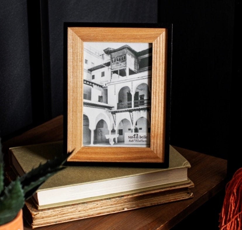 Black Photo Frame Black Wooden Photo Frame Picture Frame Etsy UK