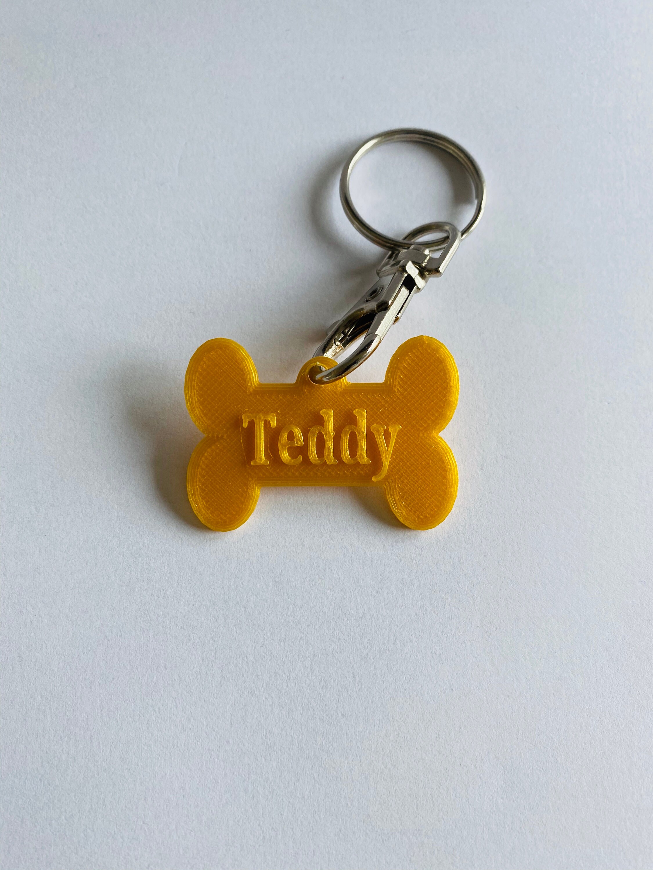3D Printed Personalised Dog Tag Etsy UK