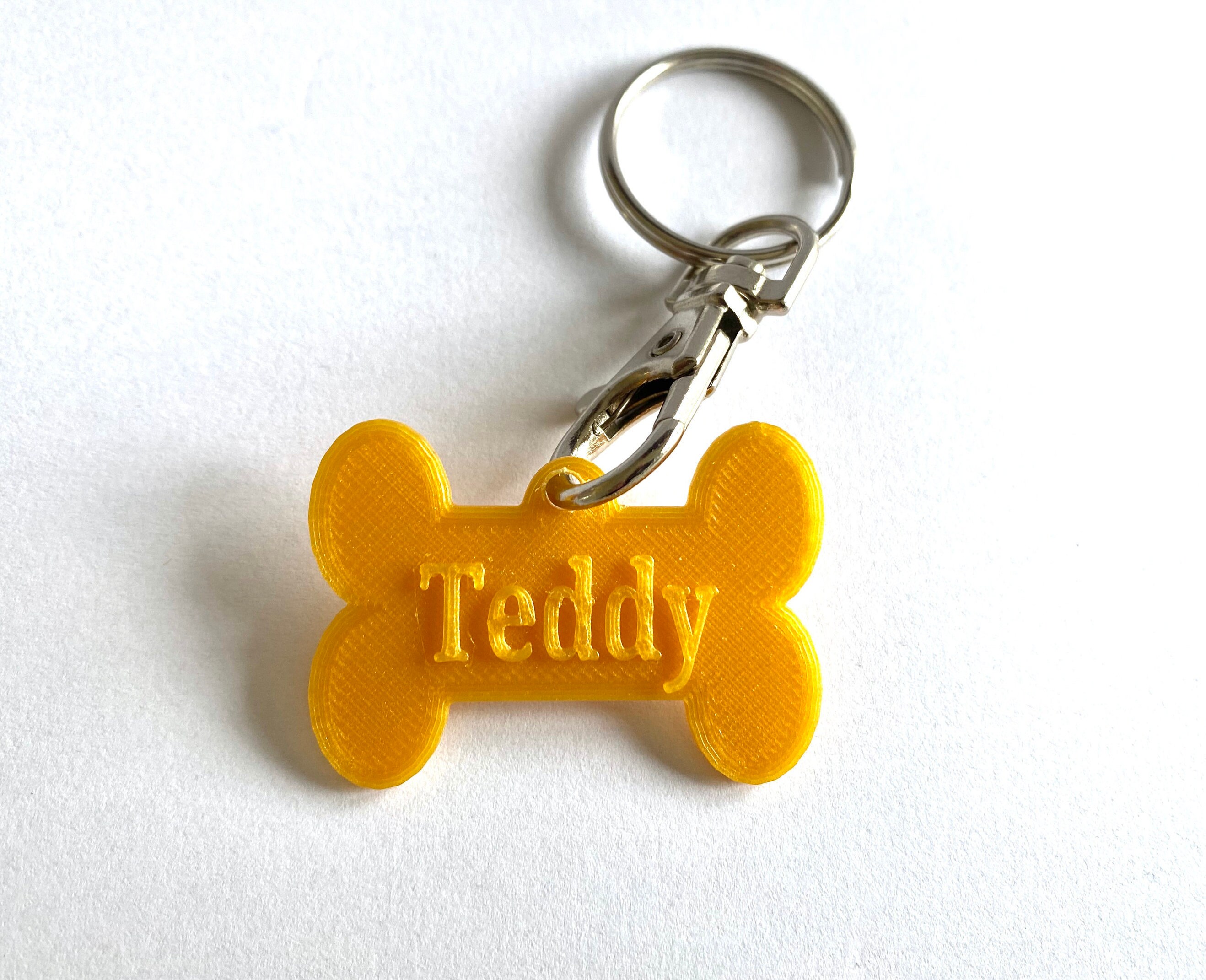 3D Printed Personalised Dog Tag Etsy UK