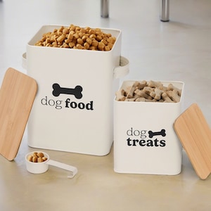 Dog Food Storage Containers 20 Lb Etsy