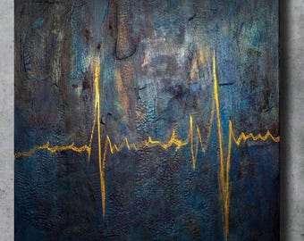Heartbeat x blue