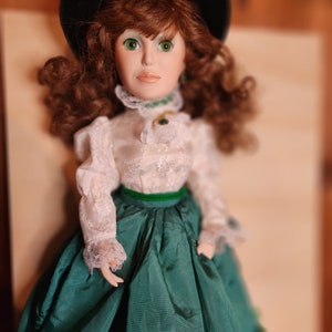 Carmela Collection porcelain doll _ vintage 1990 limited edition