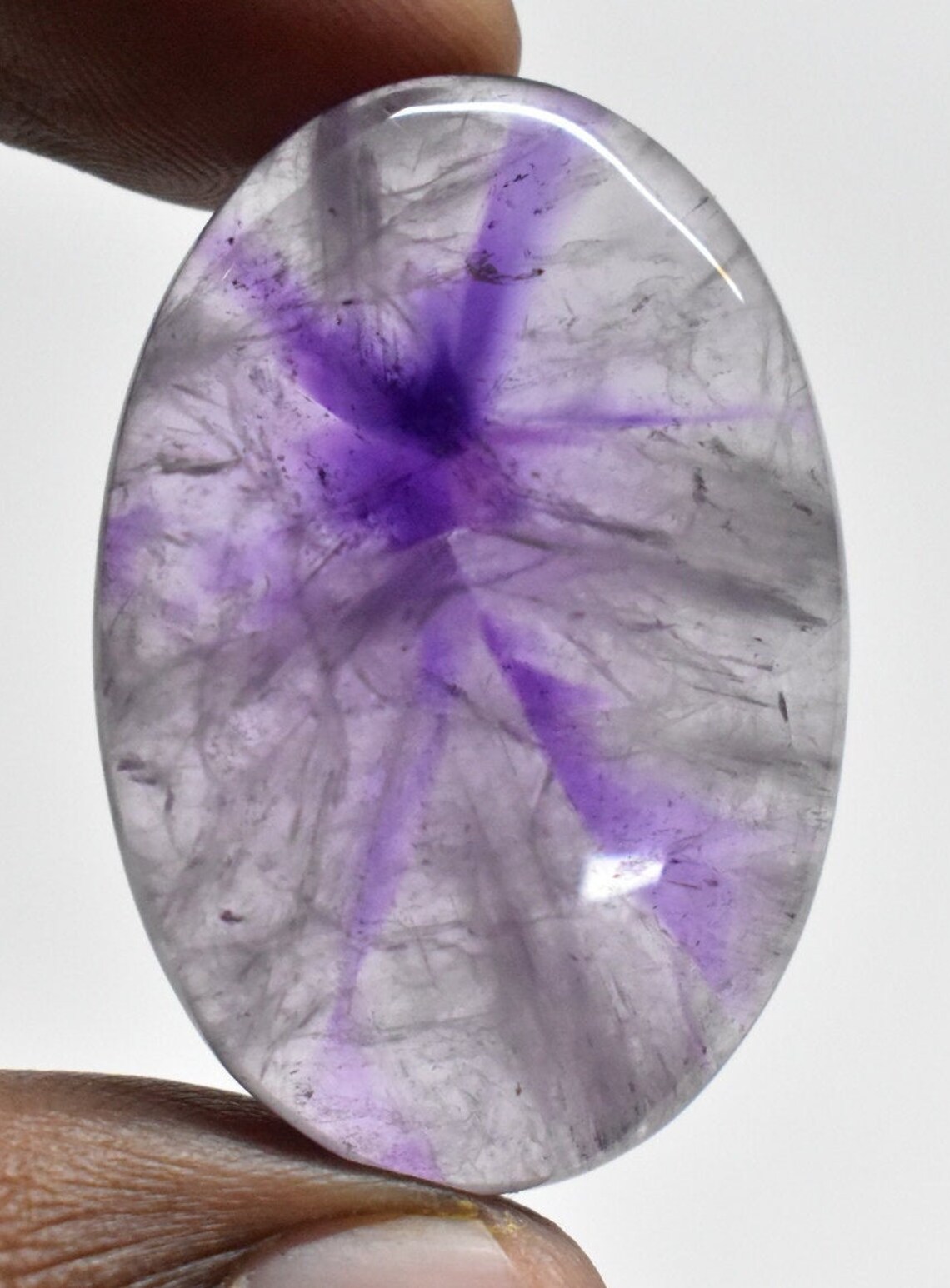 Natural Amethyst cabochon Amethyst loose gemstone Amethyst Etsy