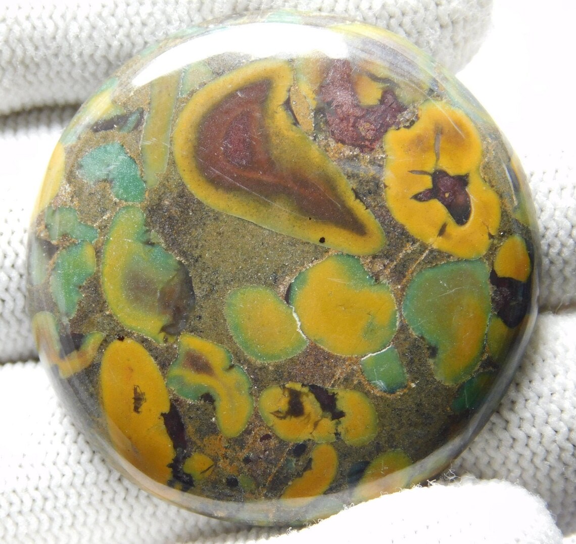 Fantastic Fruit Jasper Gemstone. Natural Fruit Jasper. Fruit Etsy