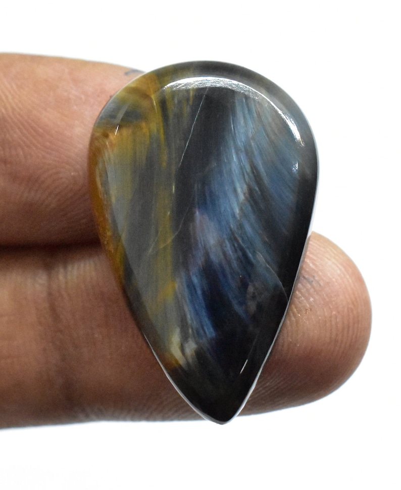 Pietersite Cabochon Top quality Pietersite Gemstone Hand Polish Loose stone Semi Precious Jewelry Stone 18Cts 27x17x5MM