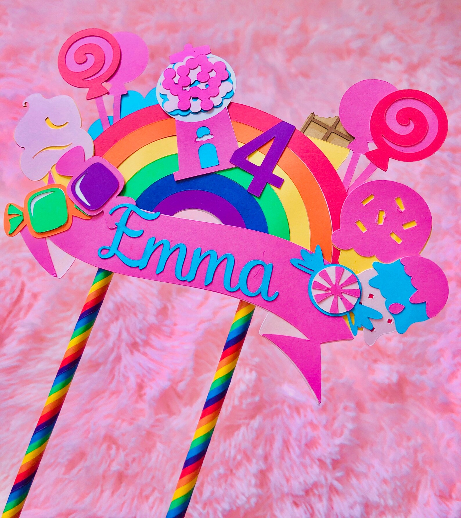 candyland-candyland-cake-topper-candyland-etsy