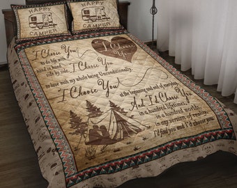 Happy Camper Bedding Etsy