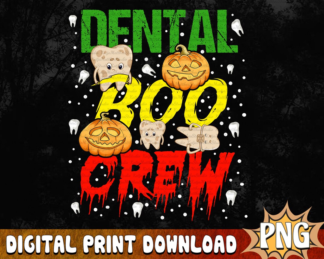 Dental Boo Crew Dentist PNG, Dental Boo Crew Funny Dentist Assistant