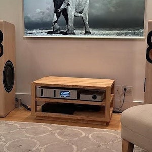 The Sheresh HiFi Audio Rack - Walnut Hifi Rack - Ash HiFi Rack - Oak HiFi Rack - Maple HiFi Rack