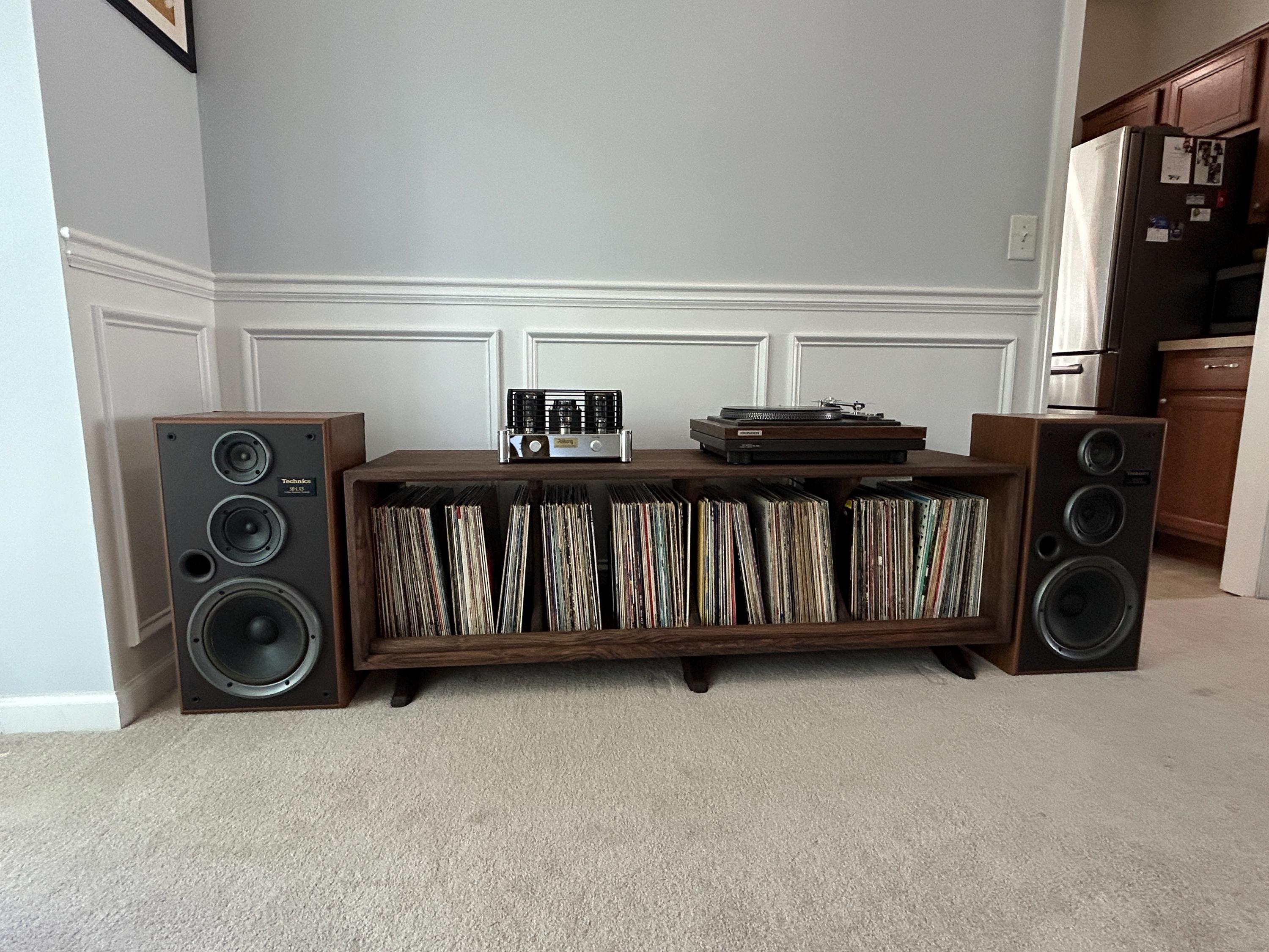 The Tobbe Lowboy Console in Walnut - Etsy
