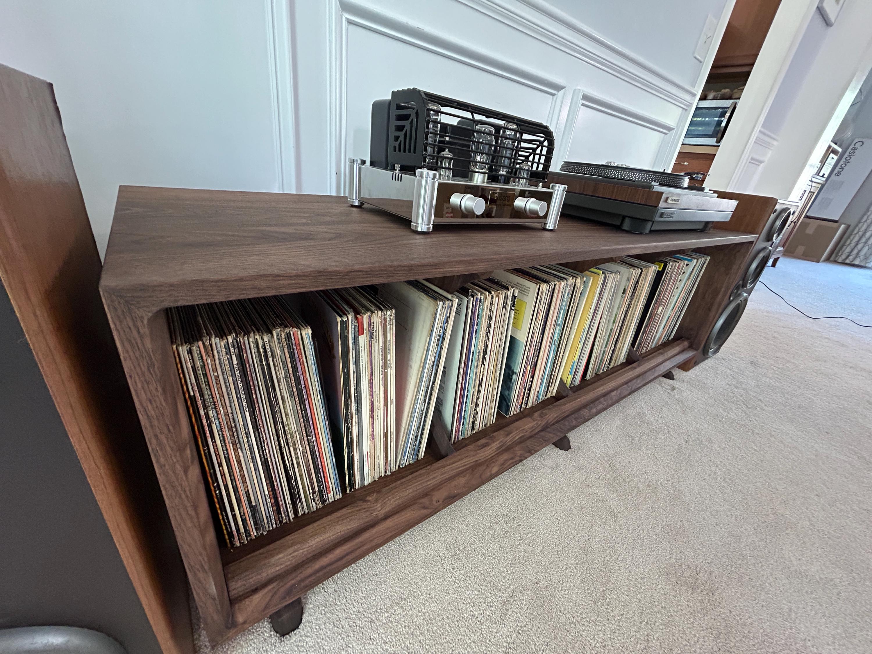 The Tobbe Lowboy Console in Walnut - Etsy