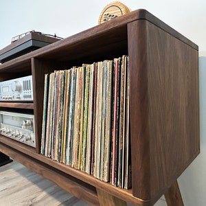 Duahlal Vinyl Stand - Record Player Stand - Console Table