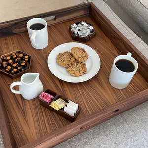 Extra Large 24 inch square serving tray - Ottoman Tray