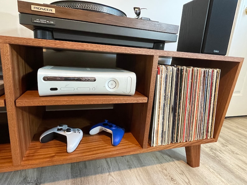 The Khopra Lowboy Entertainment Stand - Khopra Lowboy Record Player ...