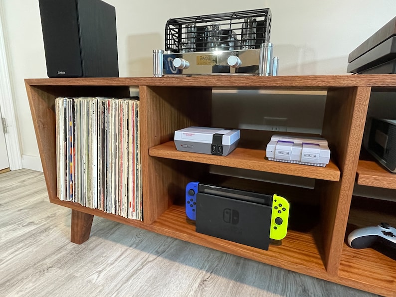 The Khopra Lowboy Entertainment Stand - Khopra Lowboy Record Player ...