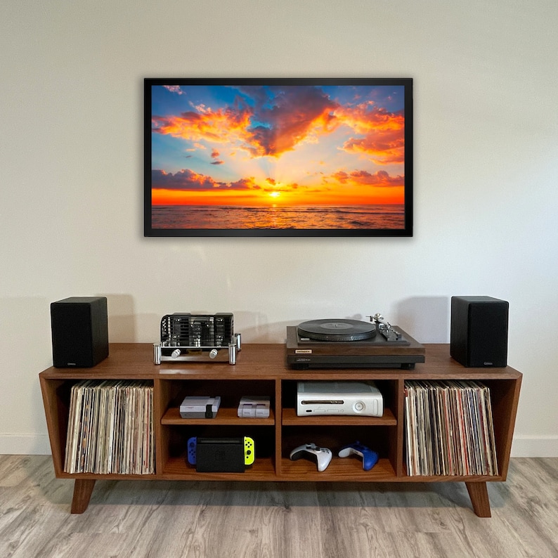 The Khopra Lowboy Entertainment Stand - Khopra Lowboy Record Player ...