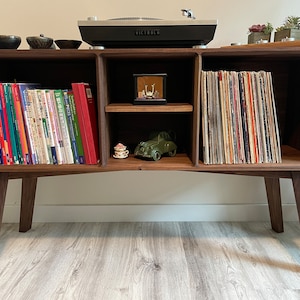 Krebson 50&quot; Vinyl and Record Player Stand - Hifi Record Player Stand