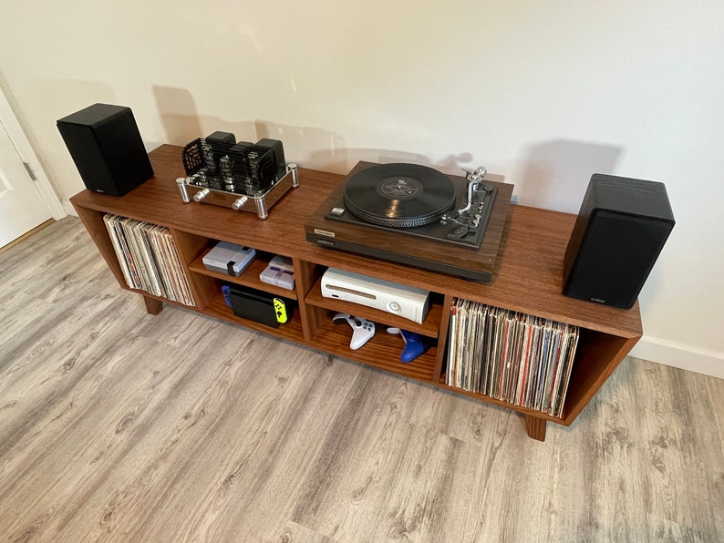 The Khopra Lowboy Entertainment Stand - Khopra Lowboy Record Player ...