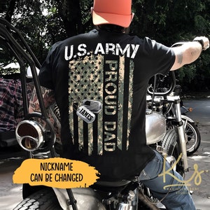Bandiera Orgoglioso Us Army Dad Shirts, Orgoglioso Army Dad, Us Military Retro Shirts, Us Army Graduation Shirts, Us Army Matching Family, Us Army Shirts
