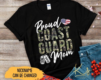 Proud Coast Guard Mom Shirts, Proud Coast Guard Dad, Coast Guard Family, Coast Guard Graduation, US Coast Guard Shirts, US Coast Guard Gift