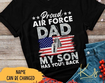 Air Force Dad Flag With F15 Jet Grunge T-Shirt Air Force Dad Flag With F15 Jet Grunge T-Shirt