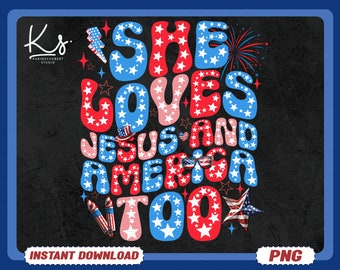 Houd ook van Jezus en Amerika png, 4 juli png, christelijk png, onafhankelijkheidsdag png, VS png, rood, wit en blauw png, God Bless America png