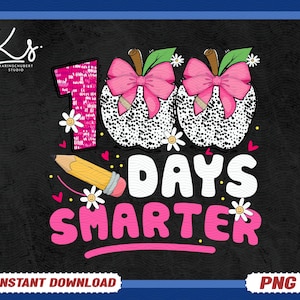 100 Days Smarter Png, 100 Days Of School Png, Little Miss 100 Days Smarter Png, 100 Days Smarter Png, Teacher Design, School Png For Girls