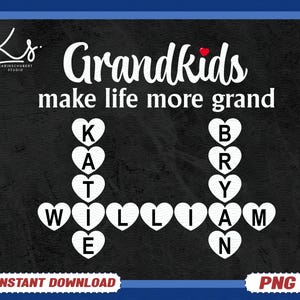 Netos tornam a vida mais grandiosa em PNG, Netos em PNG, Avós em PNG, Amor à Vida de Vovó em PNG, Mãe, Vovó, Mimi, Gigi, Vida em PNG, Nome Infantil Personalizado em PNG