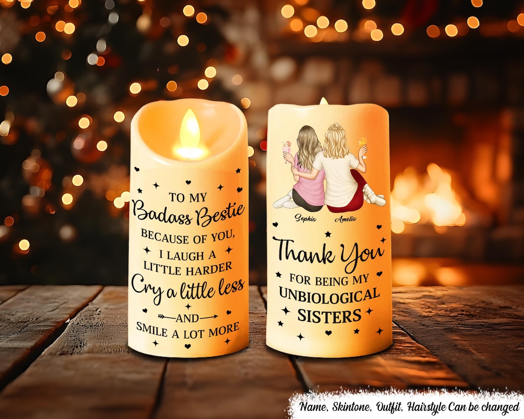 Besties Forever - Thank You For Being My Unbiological Sisters - Personalized Tumbler