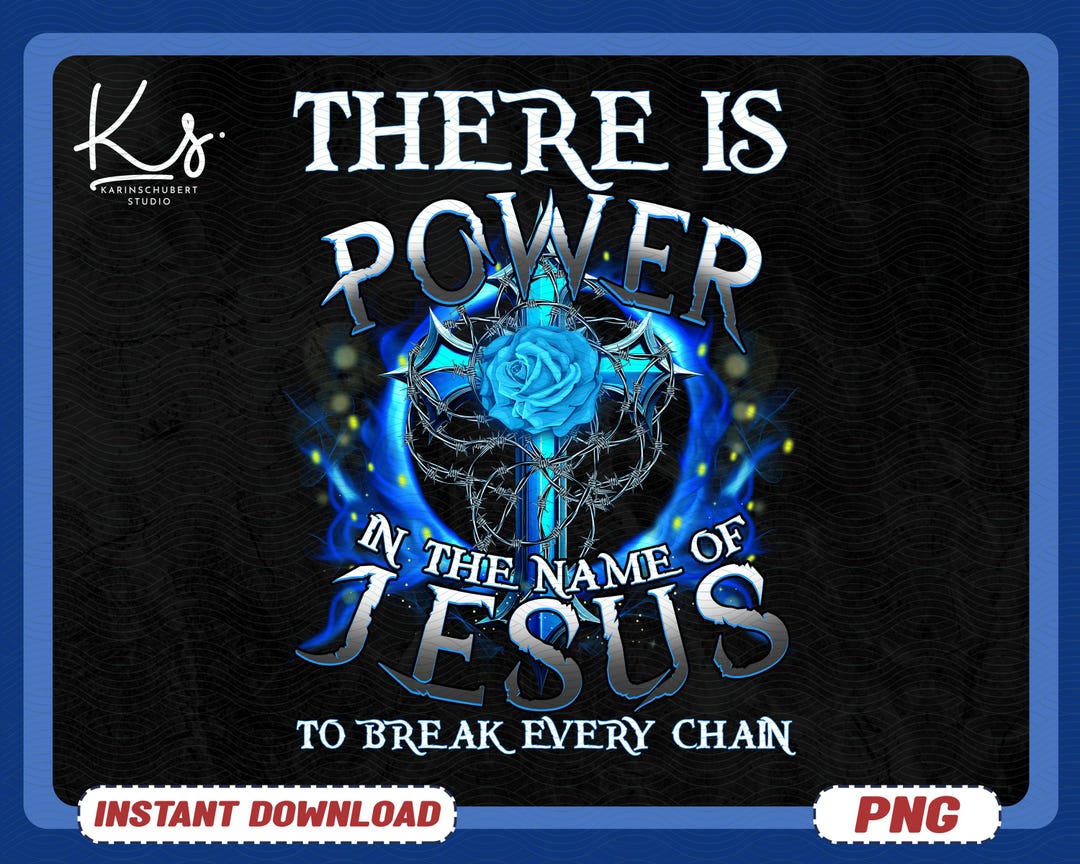 There is Power in the Name of Jesus Png, Christian Png, Jesus Png ...