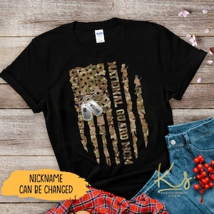 Camisa personalizada de la Guardia Nacional, Familia a juego de la Guardia Nacional, Camisas de la familia de la Guardia Nacional, Guardia Nacional orgullosa, Graduación de la Guardia Nacional.