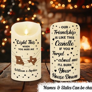 Onze vriendschap is zoals deze kaars, verjaardagscadeau voor vriend, BFF-cadeau, propcadeau, housewarmingcadeau, ongepaste cadeaus, aanstootgevende cadeaus