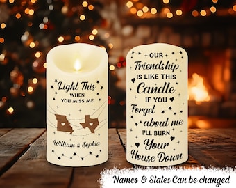 Our Friendship Is Like This Candle, Birthday Gift for Friend, BFF Gift, Gag Gift, Housewarming Gift, Inappropriate Gifts, Offensive Gifts
