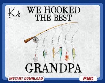 Estamos Viciados no Vovô PNG, Pai Pescador PNG, Vara de Pesca com Nomes Infantis PNG, Papai Pescador Personalizado PNG, Papai Gancho PNG, Papai Pescador PNG