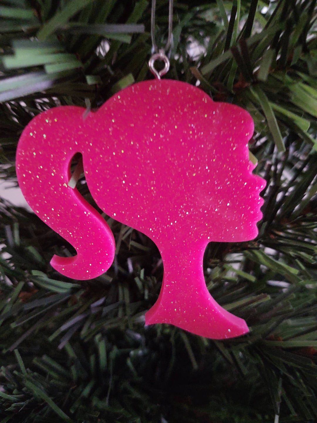Resin Barbie Ornament Etsy